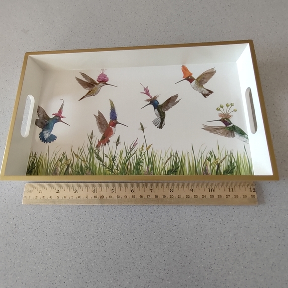 Final Price!*Wood Lacquer Tray + BONUS - Picture 2 of 6